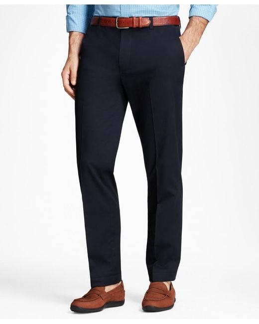 brooks brothers slim fit pants