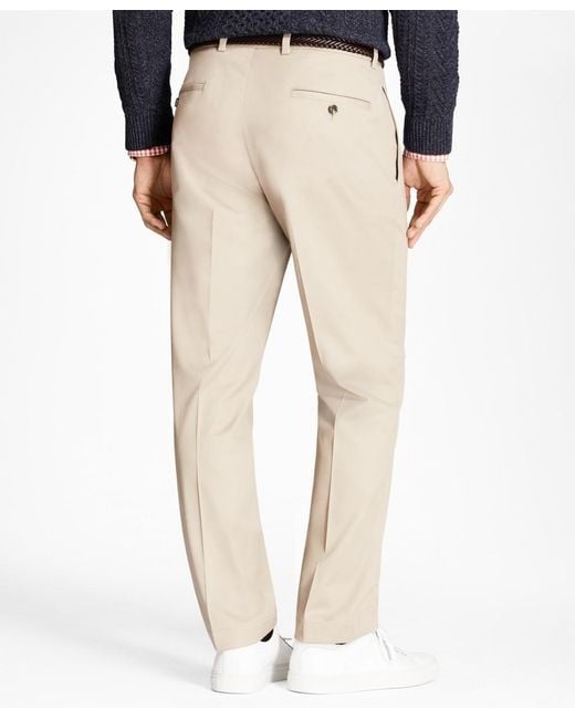 Brooks Brothers Cotton Clark Fit Lightweight Stretch Advantage Chino