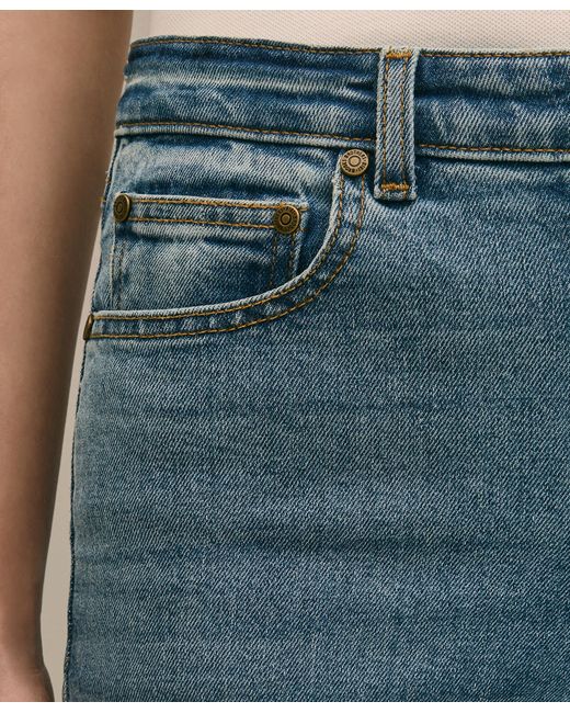Brooks Brothers Blue Flared Denim Pants