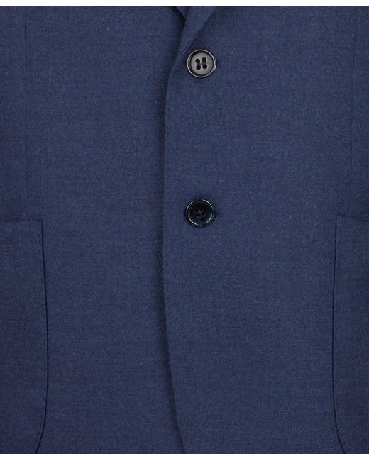 Brooks Brothers Blue Wool Travel Suit for men
