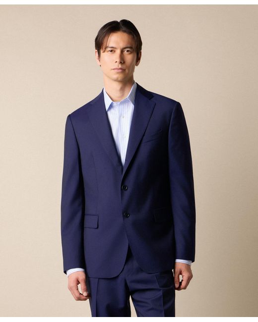 Brooks Brothers Blue Virgin Wool Blazer for men