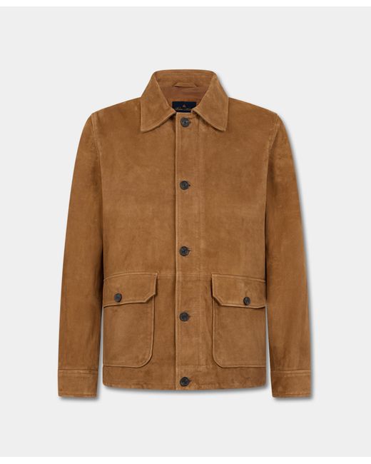 Surchemise En Daim Brooks Brothers pour homme en coloris Brown