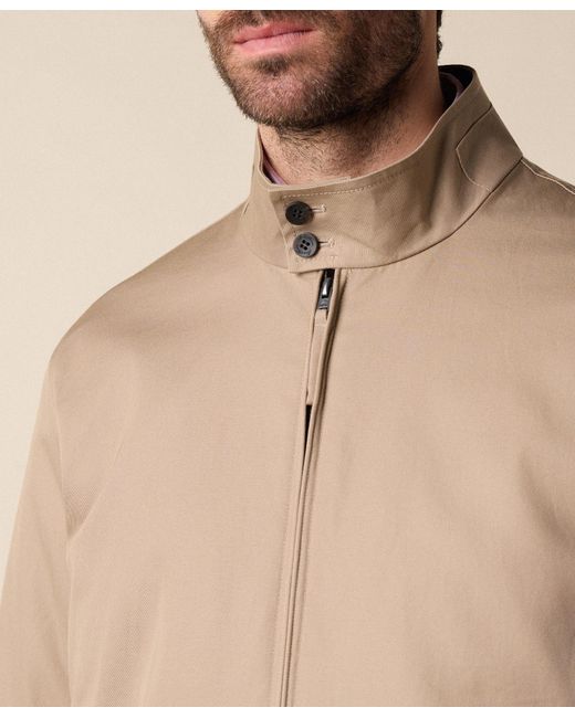 Brooks Brothers Natural Harrington Jacket for men