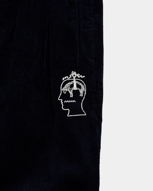 Brooks Brothers Black Brain Dead X California Pleated Corduroy Trouser for men