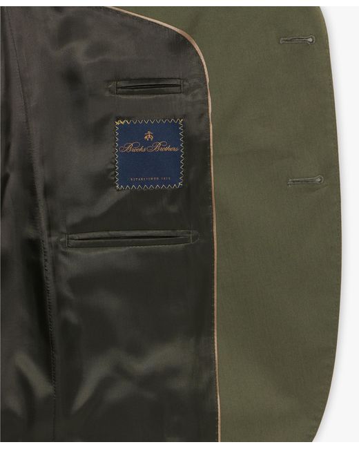 Brooks Brothers Anzug Aus Stretch-baumwolle In Militär in Green für Herren