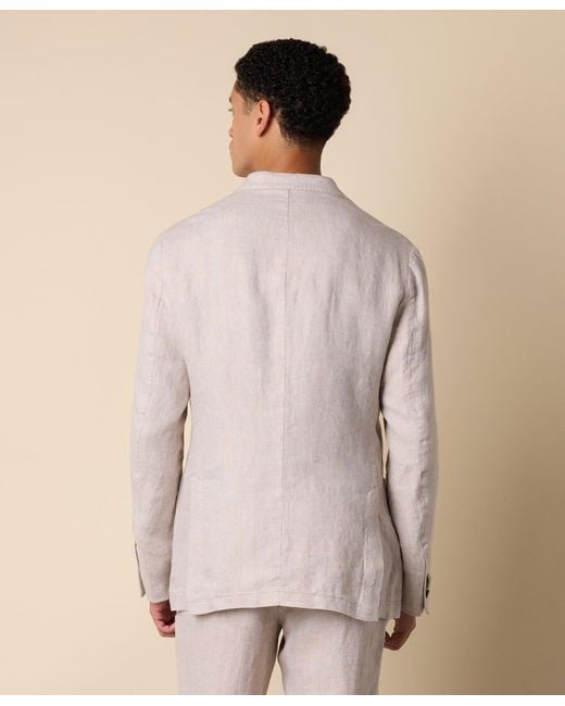 Brooks Brothers Multicolor Plain Linen Blazer for men