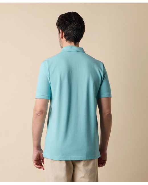 Brooks Brothers Polo Aus Baumwoll-Piqué in Blue für Herren