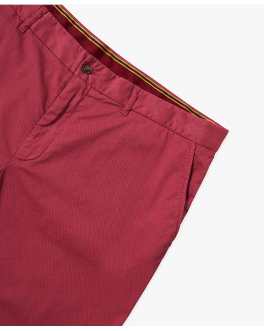 Brooks Brothers Rote Chino-shorts Aus Baumwolle in Red für Herren