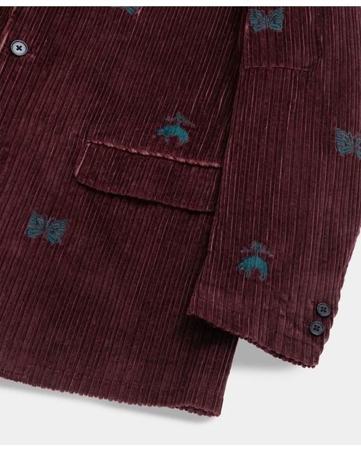 Brooks Brothers Embroidered Corduroy Sack Blazer for men