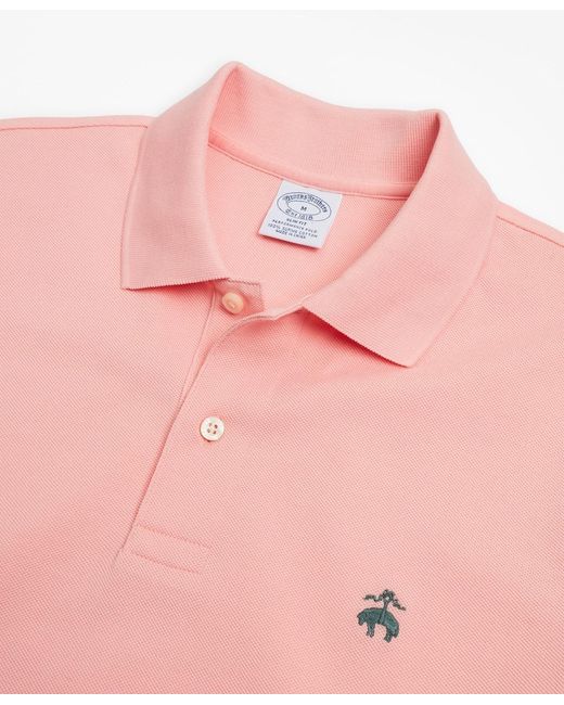 brooks brothers supima polo