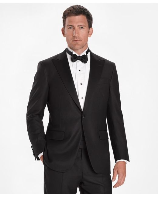 Brooks Brothers Regular Fit Golden Fleece One-button Peak Tuxedo in ...