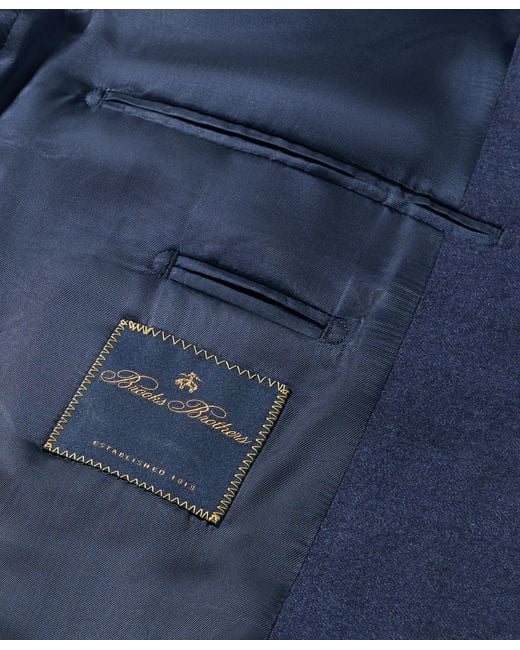 Brooks Brothers Blue Wool Travel Suit for men