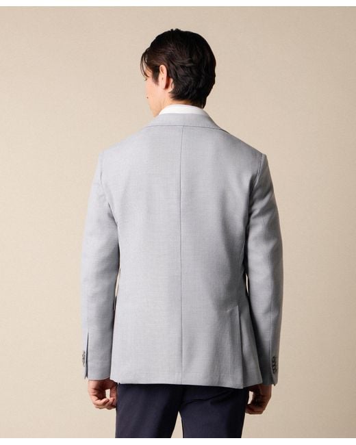 Brooks Brothers Blue Basket Weave Blazer for men