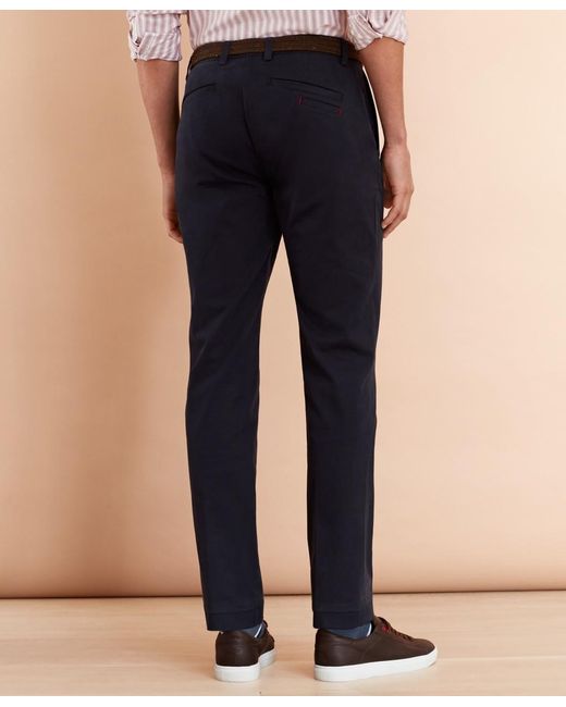 fleece chinos