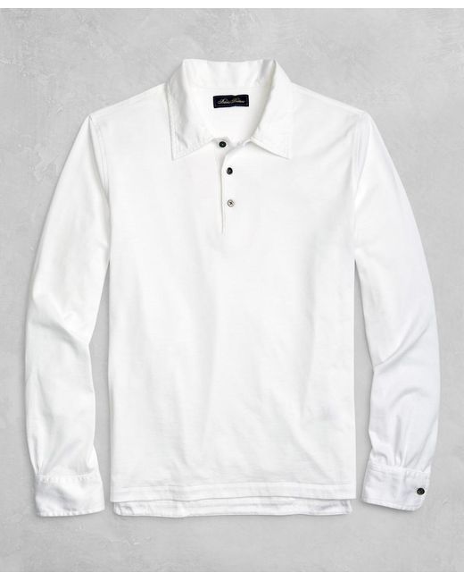 brooks brothers long sleeve polo shirts