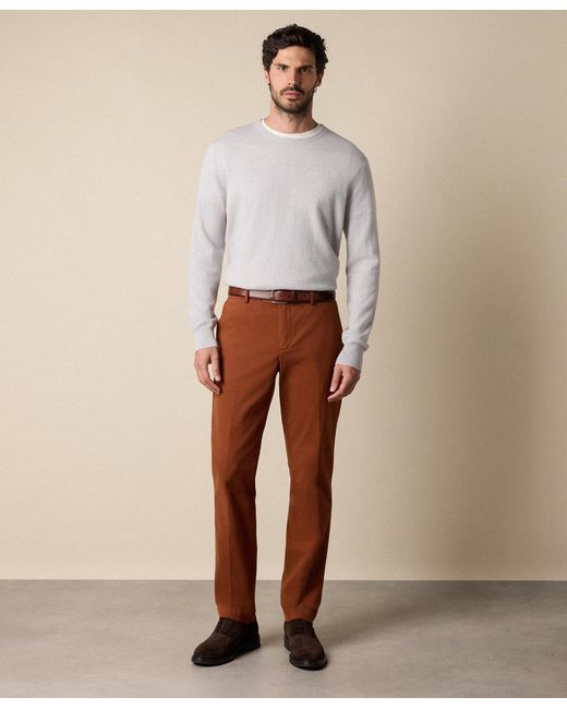 Brooks Brothers White Cashmere Crewneck for men