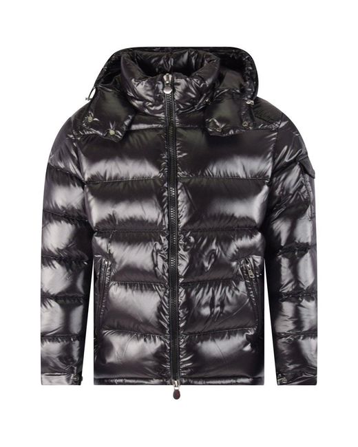 black moncler maya jacket