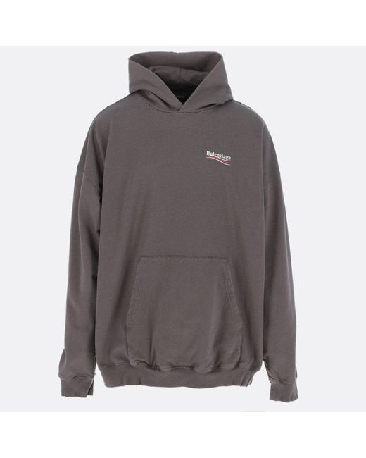 balenciaga grey hoodie