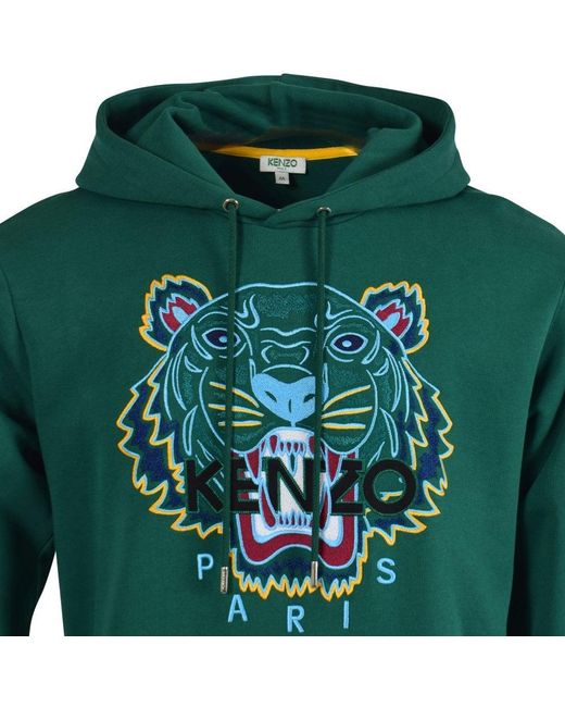 kenzo green hoodie
