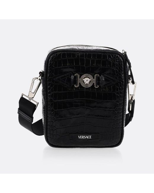Men's Medusa Biggie Crossbody Bag by Versace