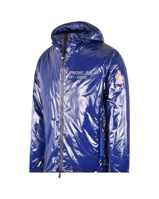 shiny nylon parka
