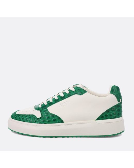 Mallet Green Croc Hoxton 2.0 Trainers for Men Lyst