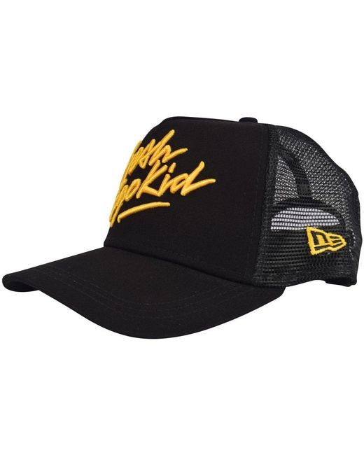 yellow Mesh Trucker Cap 