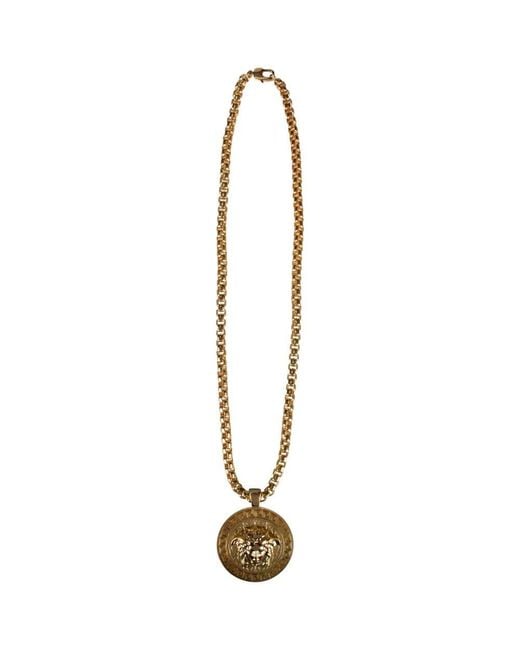 Versace Medusa Necklace in Gold (Metallic) for Men | Lyst