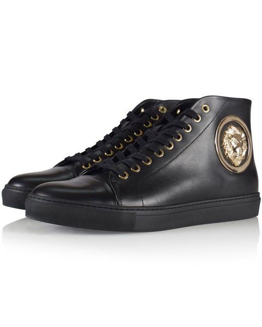 versace gold trainers
