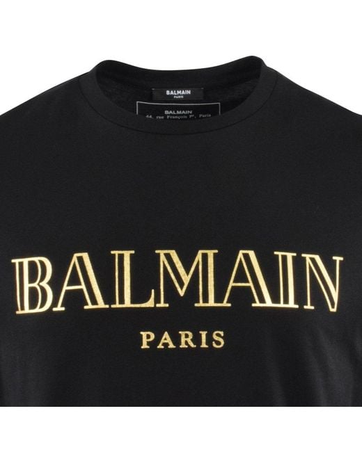 mens balmain paris t shirt