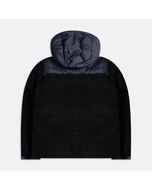 Polo ralph lauren black on sale hybrid hooded puffa jacket