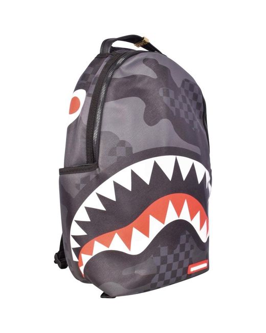 Sprayground Leather 3am Limited Edition Shark Backpack in Black for Men - Lyst
