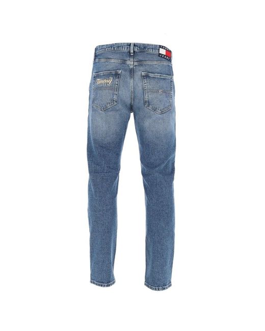 Tommy Hilfiger Denim Dad Regular Tapered Jeans in Light Wash (Blue) for Men  | Lyst