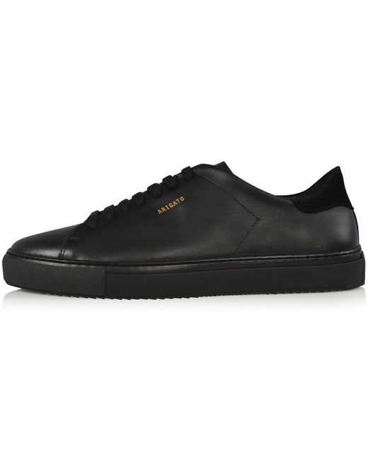 axel arigato clean 90 black leather