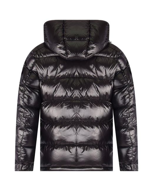 moncler black maya jacket