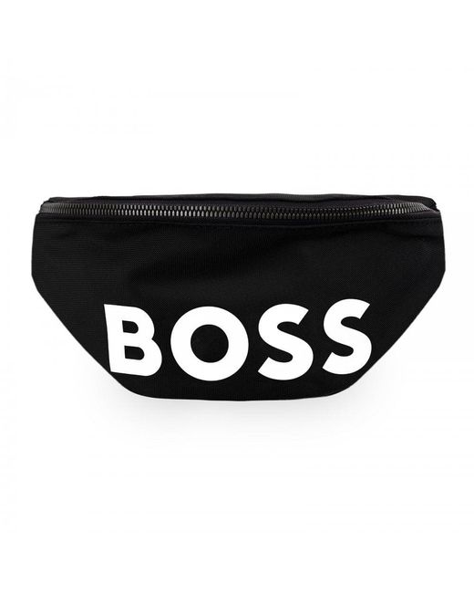 BOSS by HUGO BOSS Recycled Nylon Bumbag in Black for Men Lyst