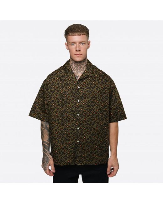 KENZO Hana Leopard Hawaiian Shirt in Brown for Men | Lyst Canada