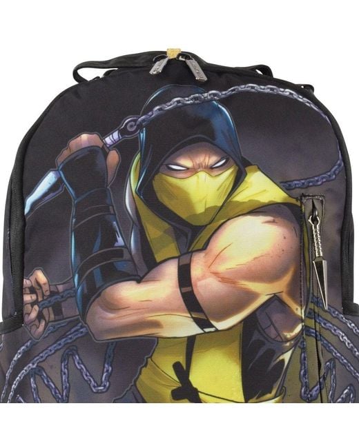 Sprayground Mortal Kombat Scorpion Rucksack in Black for Men Lyst