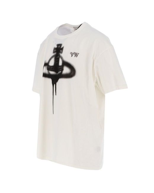 White Spray Orb Classic Oversized 