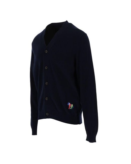 blue zebra cardigan