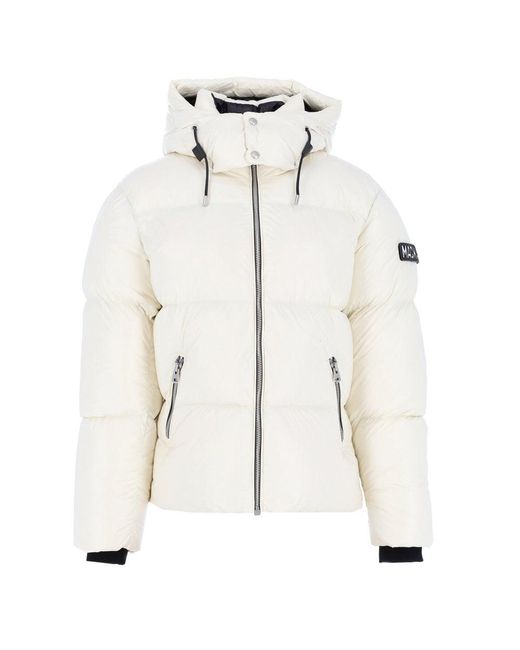 Mackage Synthetic Cream Kent Puffer Jacket in Natural for Men - Lyst