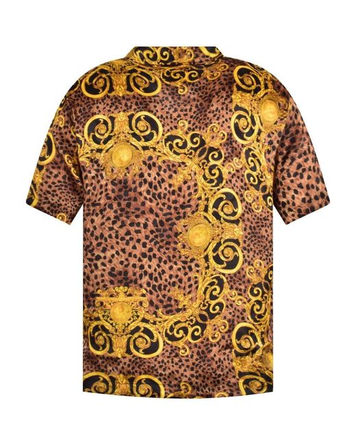 versace bowling shirt