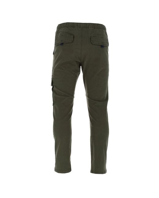 Tommy Hilfiger Dad Dobby Cargo Pants in Green for Men | Lyst