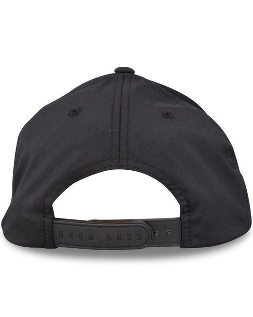 HUGO BOSS Synthetic Carbon Black Cap 