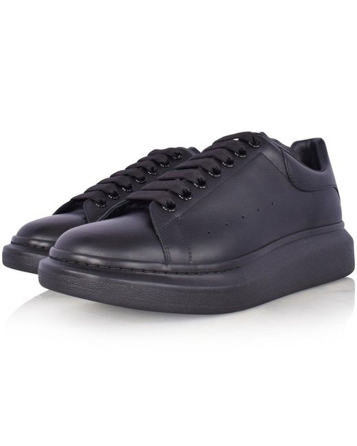 alexander mcqueen black oversized sneakers