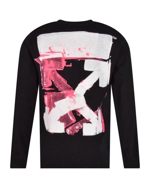 off white pink arrow