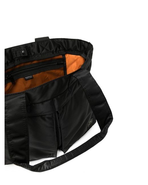 Porter-Yoshida and Co Black Tanker Nylon Tote Bag - Men's - Nylon for men