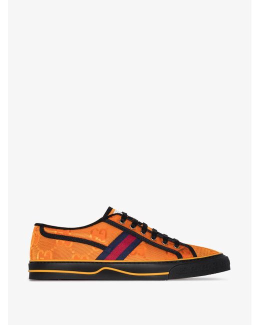 Gucci Off The Grid Sneaker in Orange for Men | Lyst