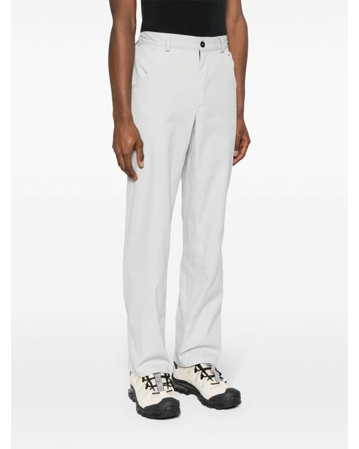 GR10K White Tech Canvas Trousers - Men's - Polyamide/cotton for men