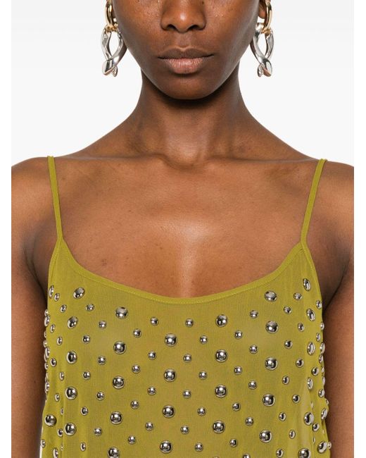 Dries Van Noten Green Calypso Hf 1030 W.W.Top